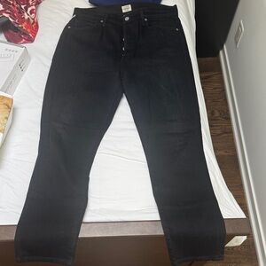 Citizens Of Humanity Black High-Rise Jeans